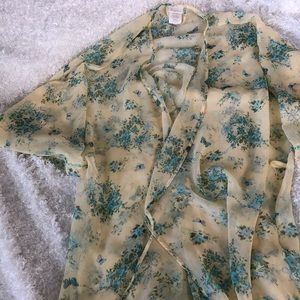 Floral print sleepwear